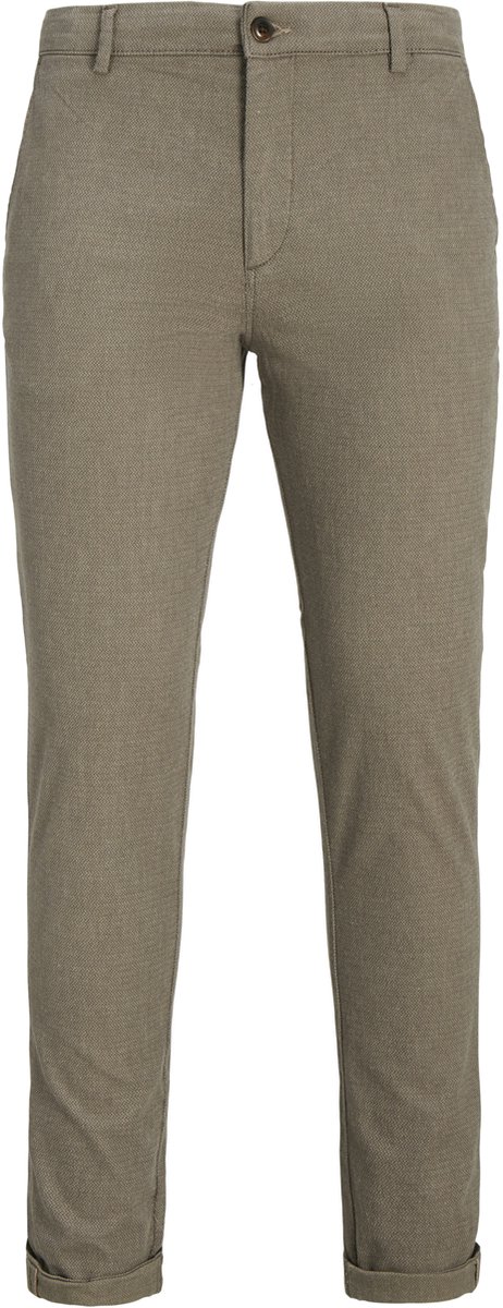 Jack & Jones Heren Chino Broek JPSTMARCO JJFURY slim Bruin 29W / 32L Volwassenen