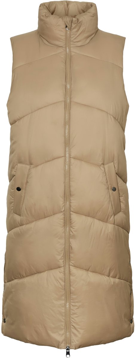 Vero Moda VMUPPSALA 3-4 WAISTCOAT NOOS Dames Jas Tigers Eye - Maat XS