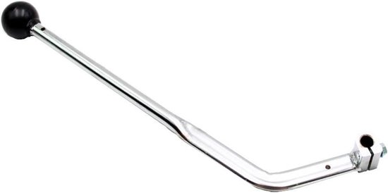Foto: Hand gear shifter lever handvat voor motorfiets quad atv zilverkleurig geschikt voor 110cc 250cc motoren 