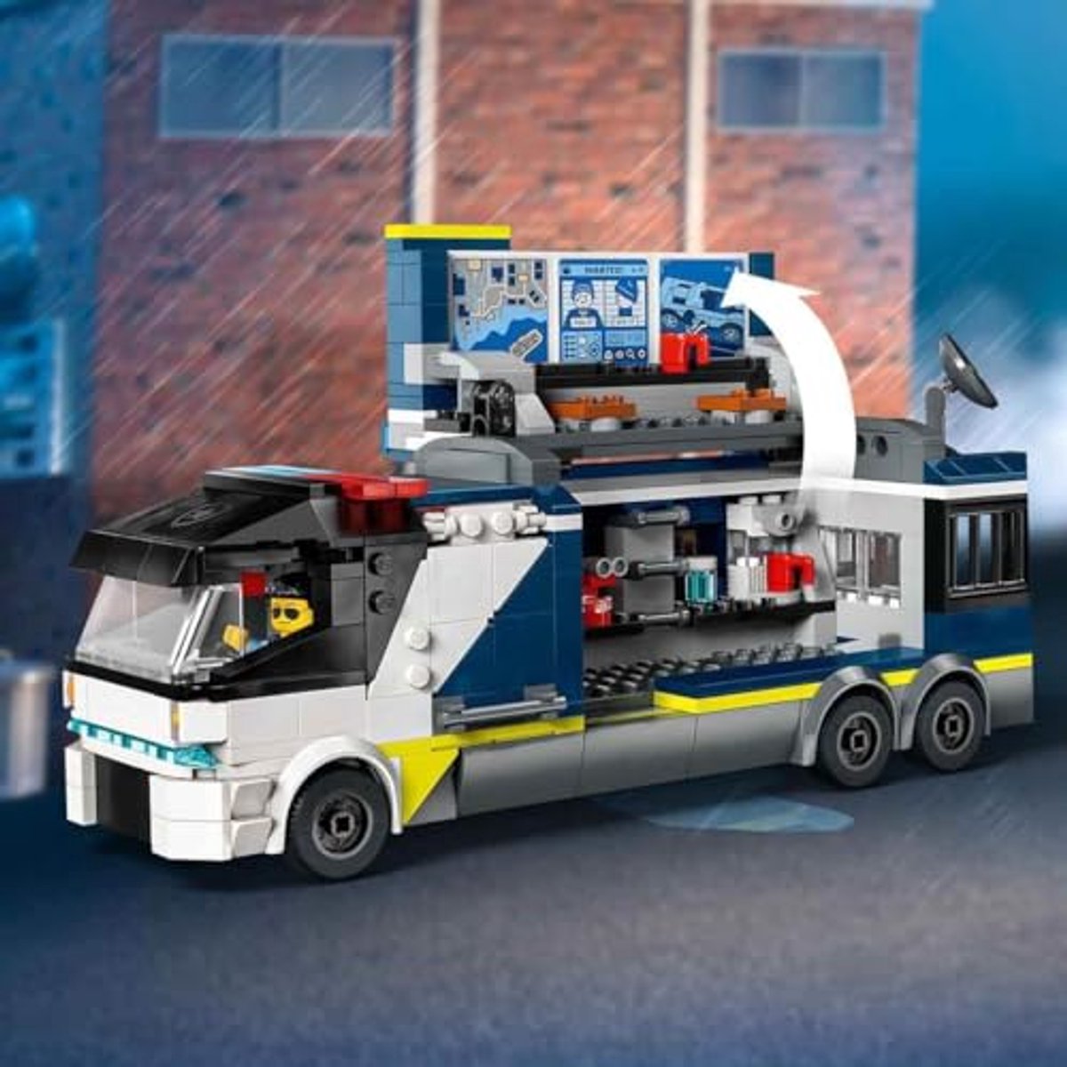 LEGO 60418 City Politielaboratorium in truck Politie Speelgoed voor Kinderen vanaf 7 jaar — afbeelding 13