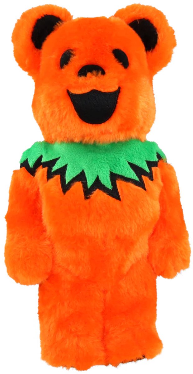 400% Bearbrick - Grateful Dead - Dancing Bears (Costume Ver. Orange)