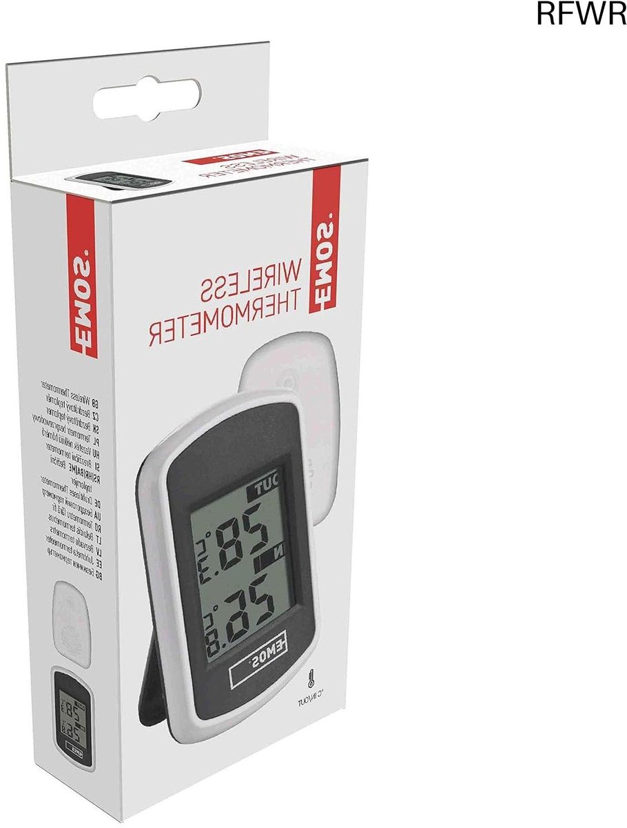 RFWR® Draadloze Digitale Buiten- en Binnenthermometer met Buitensensor