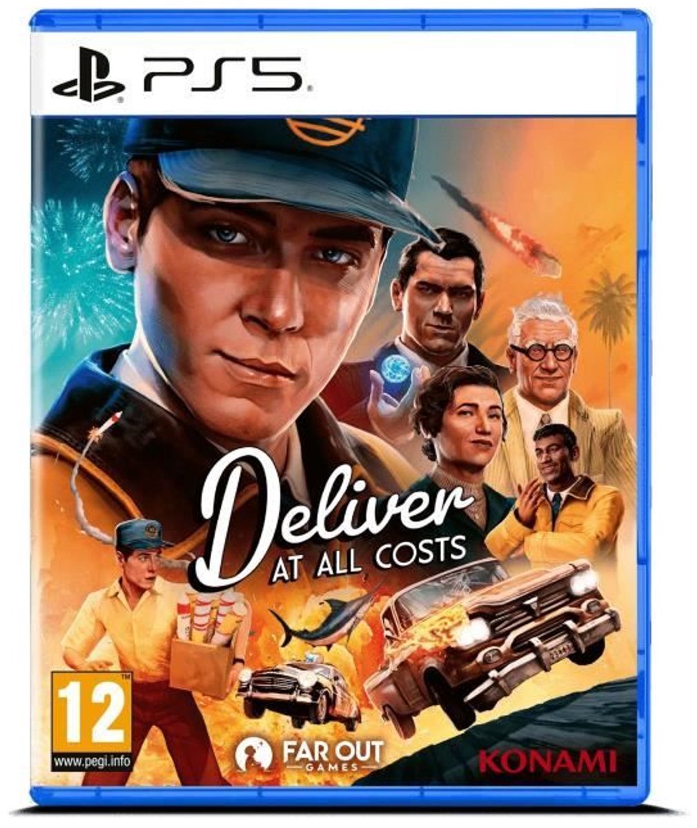 PS5-game - Konami - Leveren tegen elke prijs - Actie - PEGI 16 - In doos