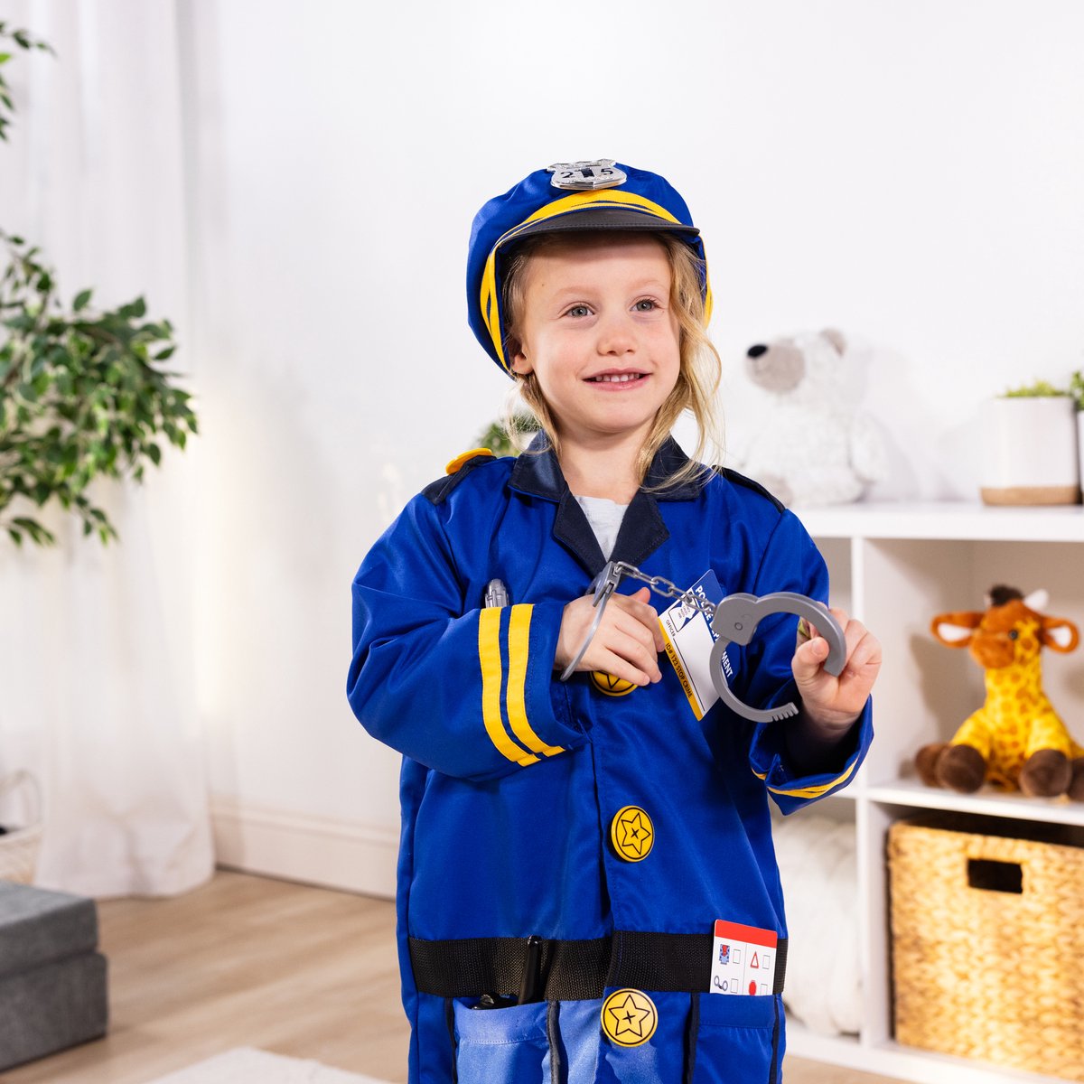 Melissa & Doug – Verkleedset politie – Inclusief walkietalkie met geluid — afbeelding 11