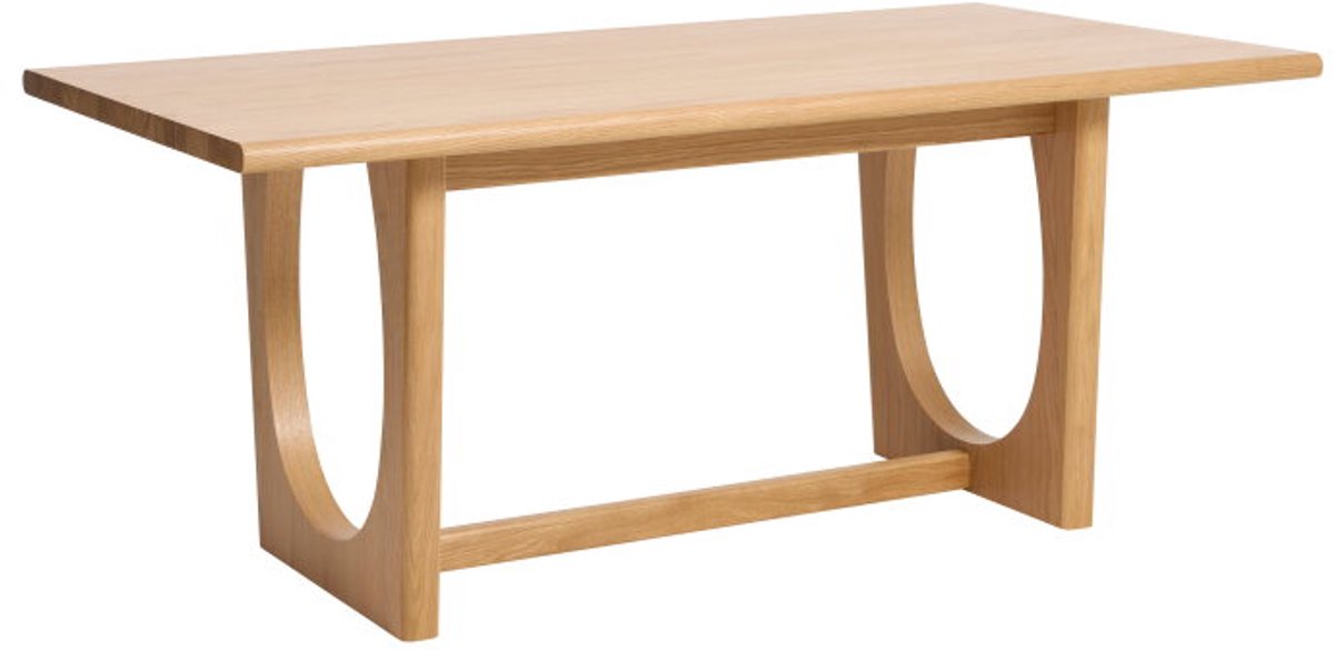 Eettafel Flow eikenhout 95x180 CM - Naturel