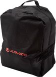 Zwarte "ULTIMATE" draagtas met rits.