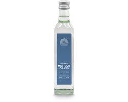 Mattisson - Biologische MCT Olie Blend C8 & C10 - Caprylzuur, Caprinezuur - 100% Biologische Kokosolie - 500 ml