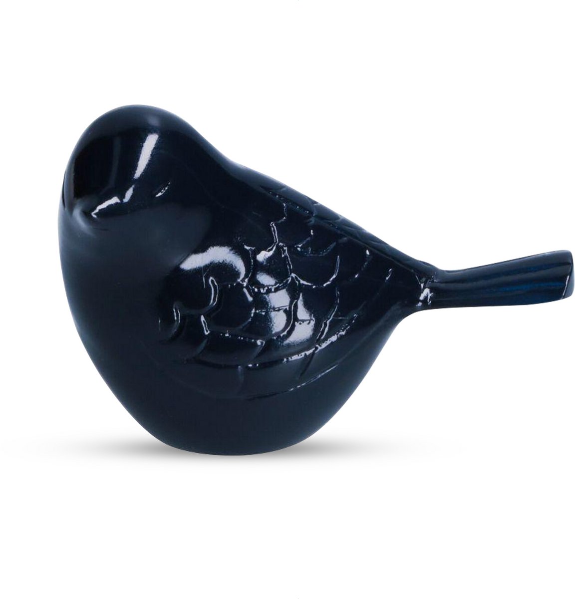 Unieke As Urn - 100 ML - Handgemaakte urn - Urn - Vogel Urn - Uniek - Voor Huisdieren of Menselijk As - Crematie As - Decoratie Urn - Bird - BLUE