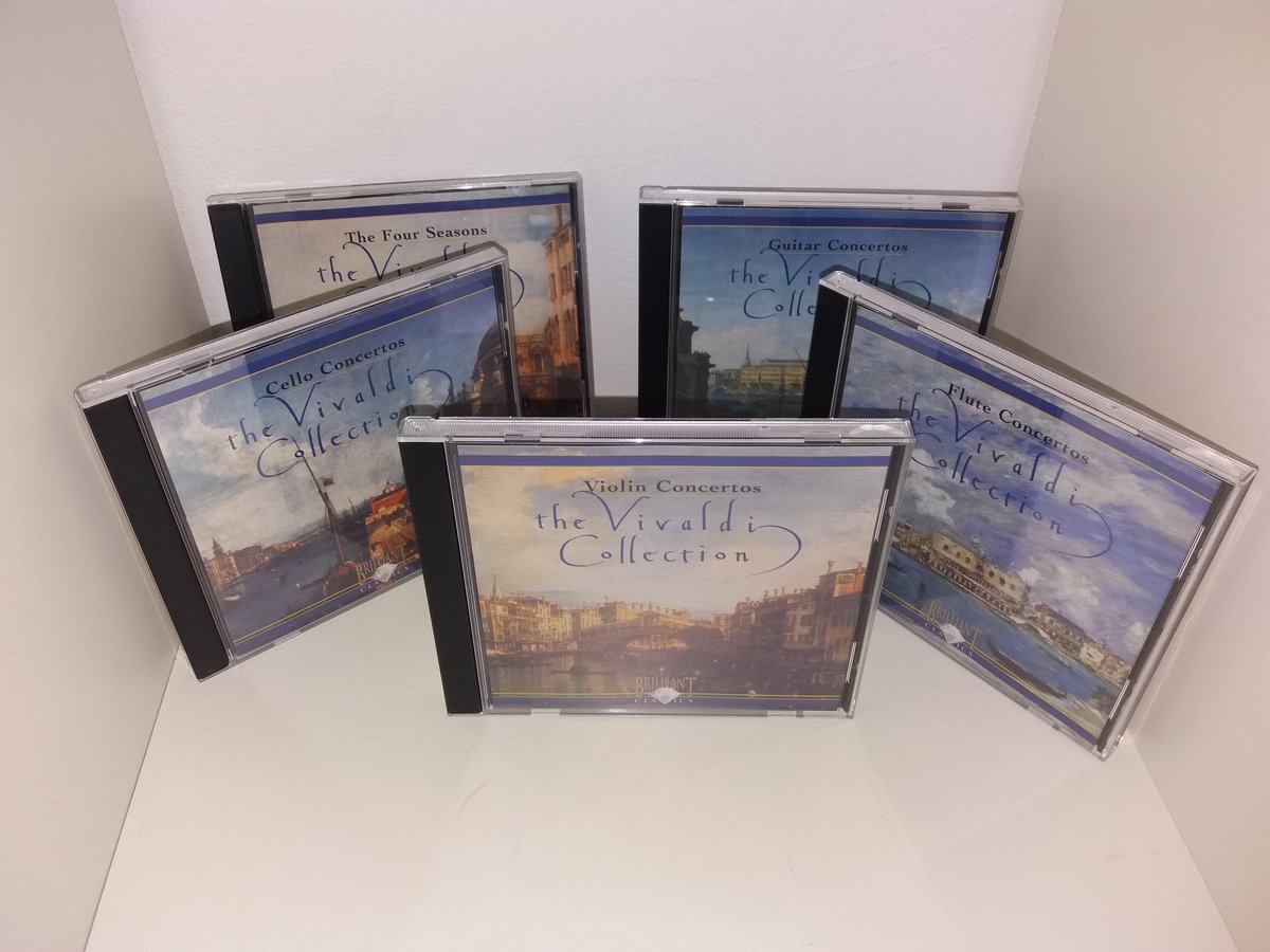 CD set 'The Vivaldi Collection' Antonio Vivaldi (1678-1741) 5 cd set