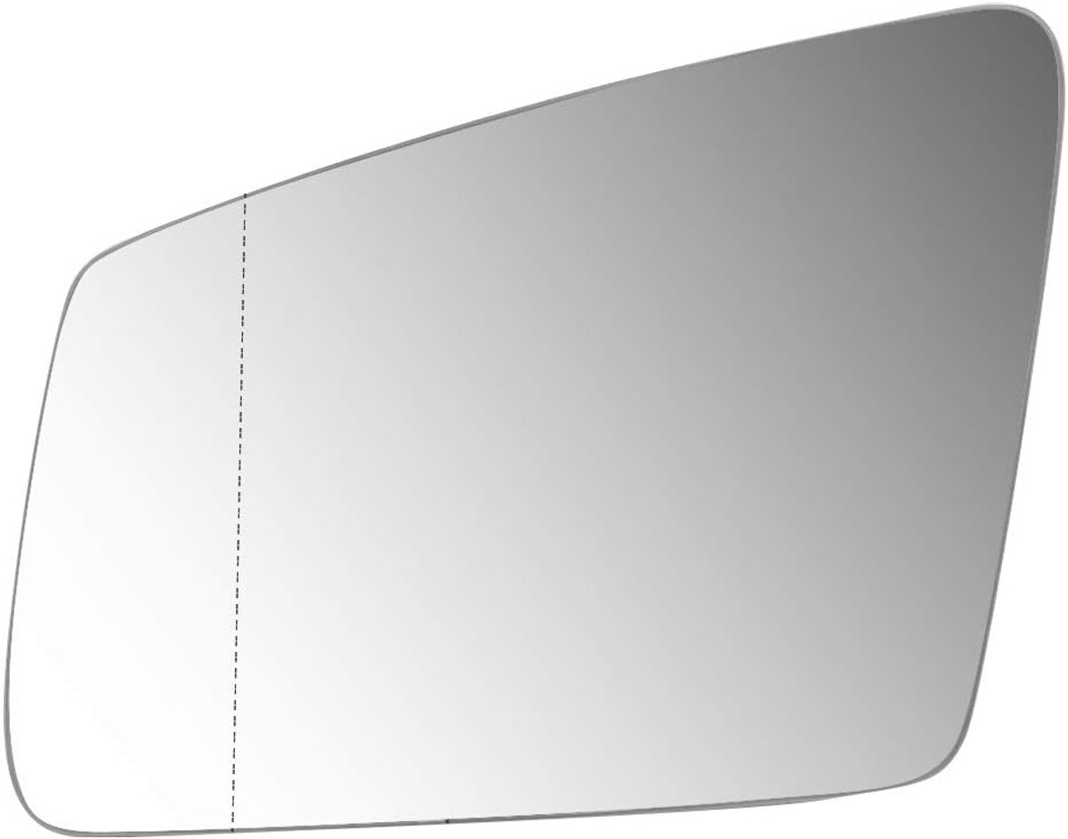 Image of Achteruitkijkspiegel Linkerkant - Wing Spiegel Glas - Geschikt voor M-ercedes-Benz W212 W246 W204 W176