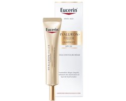 Eucerin Hyaluron-Filler + Elasticity Oogcontourcrème - Oogcrème Vermindert Donkere Vlekken en Rimpels - Hyaluronzuur en Thiamidol - 15 ml