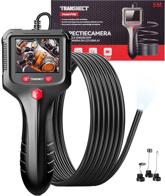 TRANSNECT - Endoscoop Inspectie Camera met scherm 5M