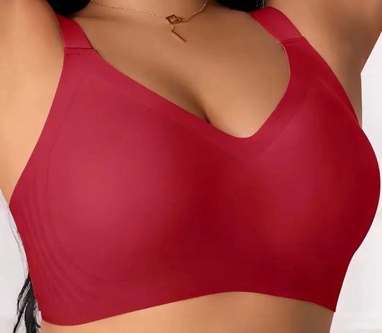 Boebies bh zonder beugel super zacht, push up en ook voor losse prothese geen pijnlijke schouders meer of striemen op het lichaam