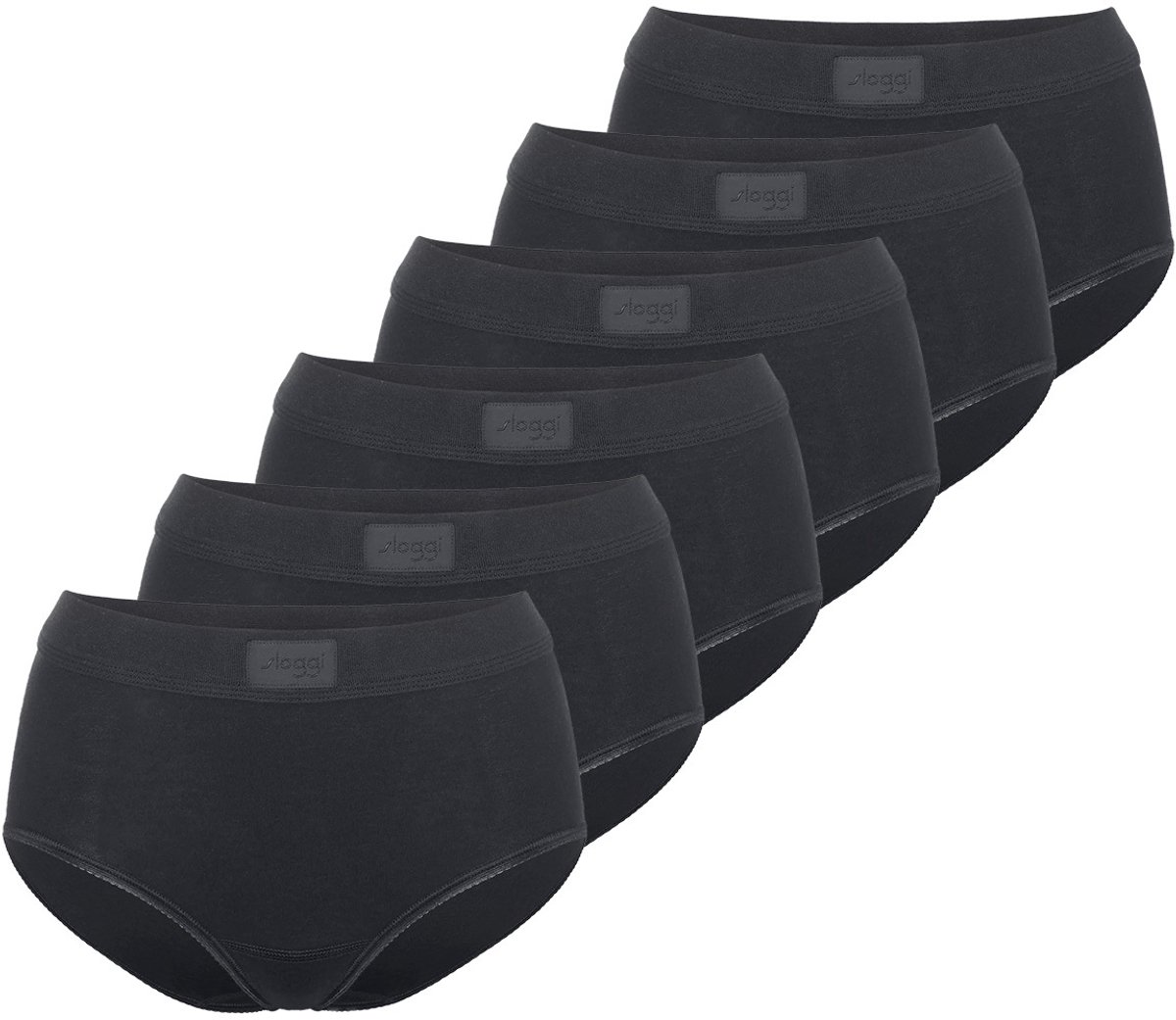 sloggi Dames maxi slip 6 pack Double Comfort T