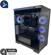 DeepCool IV ARGB Gaming PC - Intel Core i9 14900KF - NVIDIA RTX 5070 Ti - 32 GB RAM - 1 TB SSD - WiFi - BT