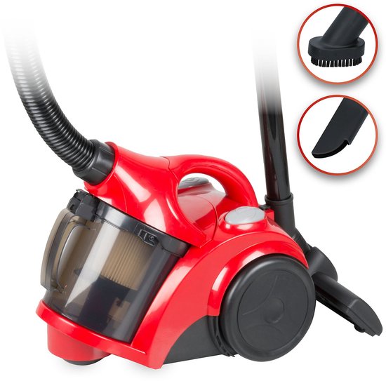 Dunlop Stofzuiger Cycloon 2L- 700W - Rood