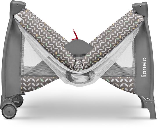 Lionelo Sven Plus - Meegroeibed - Campingbedje - 127x60cm - tot 15kg - SET 2in1 - Co-sleeper van LIONELO — afbeelding 3