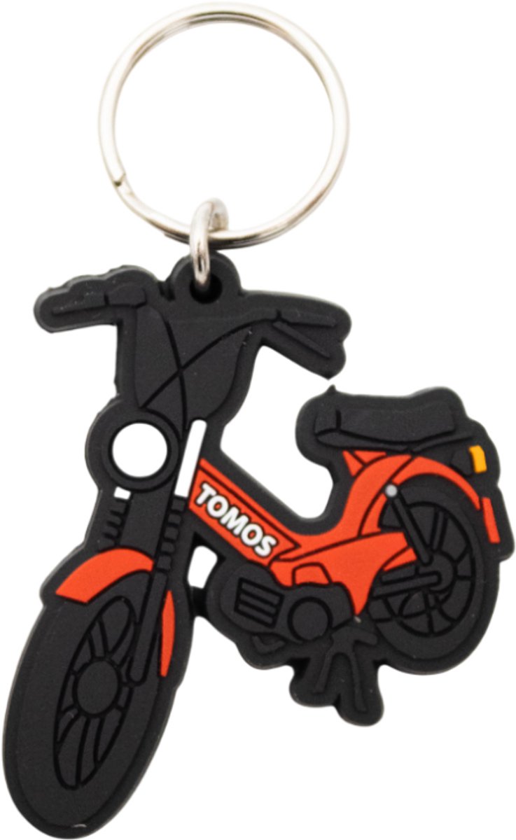 Sleutelhanger Tomos - Rood