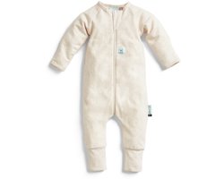 ergoPouch Babypyjama - Baby pyjama - 0,2 Tog - Pyjama jongens - Pyjama meisjes - Newborn - Oatmeal Marle