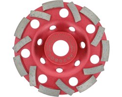 EXCITAT Slijppads - Diamant slijpschijven - Natuursteen slijpschijven Professioneel gereedschap - Ø 125 mm - Voor betontegels en diamant