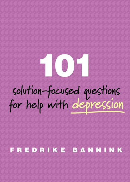 101 Solution-Focused Questions for Help with Depression - cover