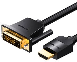Vention Hdmi Naar Dvi Kabel 24+1 Voor Tv Monitor 4K 60Hz 1.5M