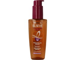 foto van L’Oréal Paris Elvive Dream Lengths Sleek Haarserum Met Keratine - Lang, Beschadigd Haar - Unisex - 100ml