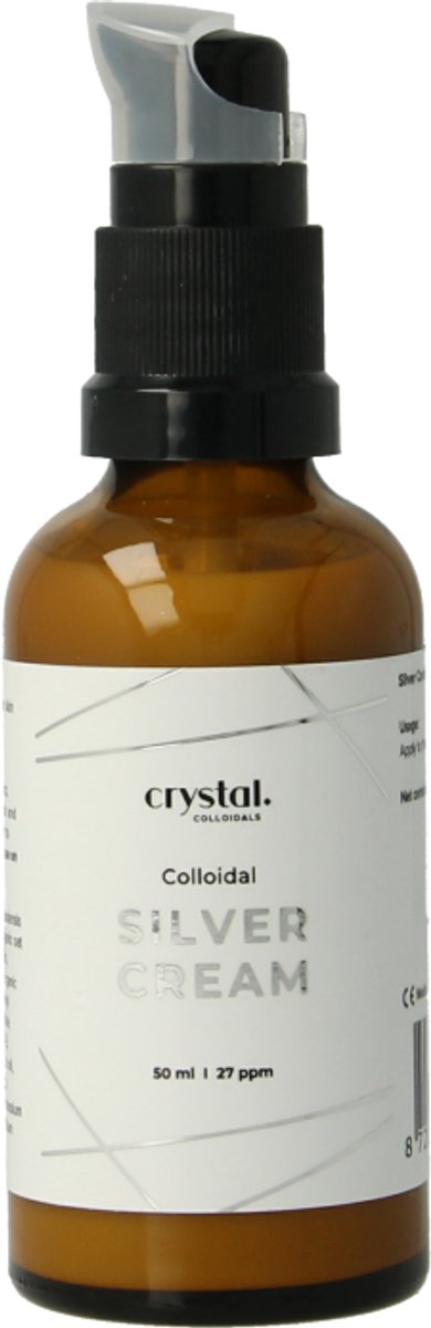 Goedkoopste Crystal Colloidaal zilver creme 50 Milliliter