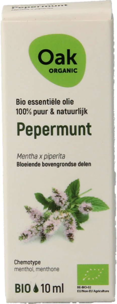Goedkoopste Oak Pepermunt bio 10 Milliliter