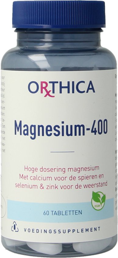 Orthica Magnesium-400 - hoge dosering - 60 tabletten