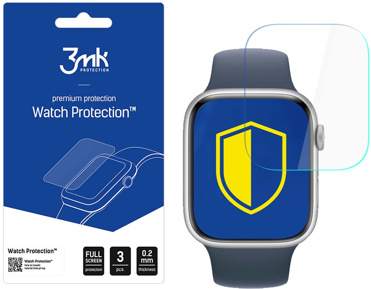 3Mk Protection Beschermende Film Voor Apple Watch 10 42Mm Arc Schermbescherming 3Mk