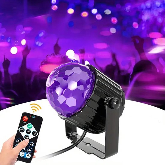 Foto: Discolamp disco lamp kinderen disco lamp discobal dj licht party light discolaser disco licht volwassenen discobal met muziek sensor discolamp met afstandsbediening feestverlichting feestlamp voor bar ktv auto thuisfeest