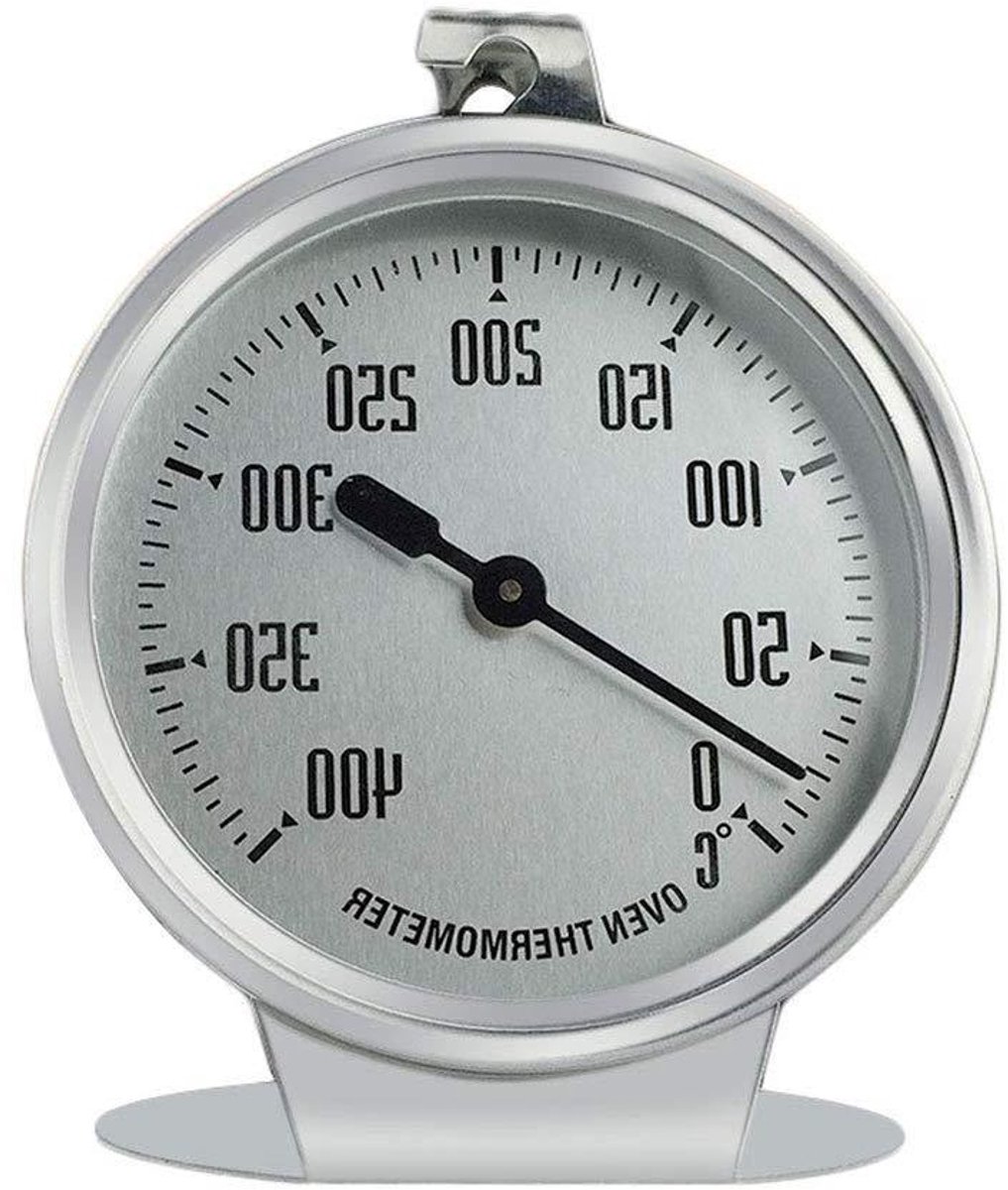 JGS Premium - Oven en Grill Thermometer voor Broodroosters en Ovens - Temperatuur Monitoring voor Grills - Hittebestendig met Duidelijke Display.