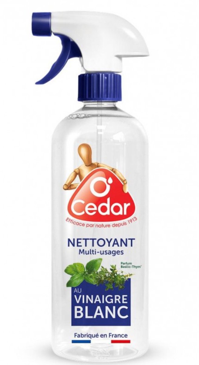 O'Cedar - allesreiniger Vinaigre Blanc/witte azijn - 750 ml
