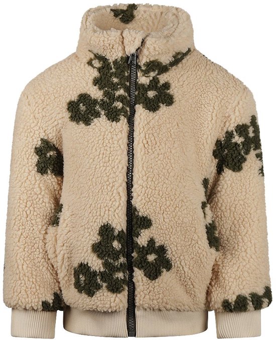 Koko Noko Meisjes TEDDY Jas - Off white