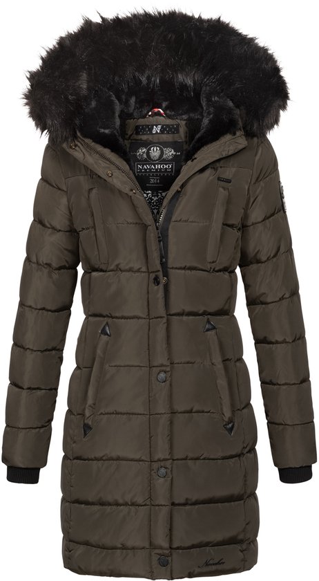 Navahoo Wintermantel »Teddyzauber 14« Plüschmantel aus Teddyfleece mit abnehbmarem Krageneinsatz