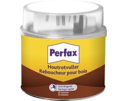 Perfax Houtrotvuller 1000g Can | Hout Restoratie & Vulmiddel | Houtrotvuller voor Binnenhuis Projecten | Rotvuller & Restoratie.