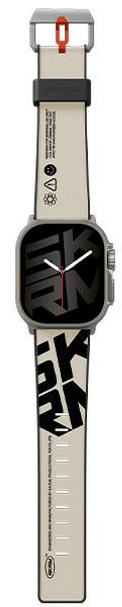 Skinarma Apple Watch Bandje 49Mm Spunk Ivoor Hoge Duurzaamheid
