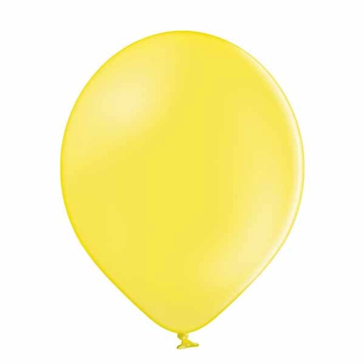 Standaard Ballonnen (30cm) - 006 Geel - 100 stuks