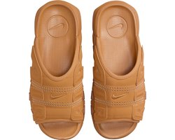 Nike Air More Uptempo Slide - Limited Edition - Heren - Slippers - Bruin/Transparant - Maat 45 - LET OP! Doos Zonder Deksel