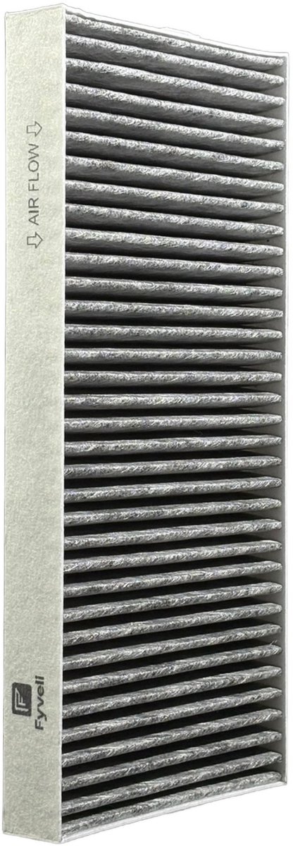 Fyveli - Actief Koolfilter - 1 stuk - Alternatief Miele KMDA en DAC