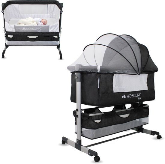 Mobiclinic Nacht Co-sleeper Babybed met wielen