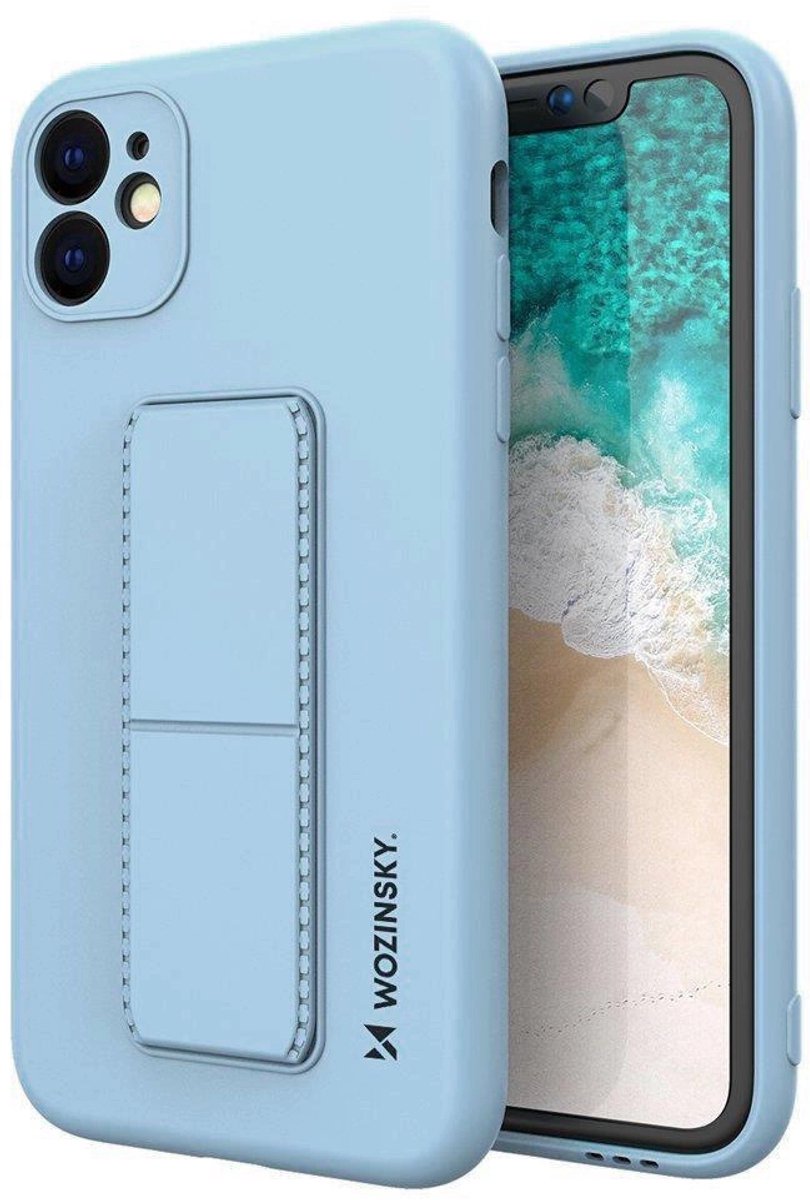 Wozinsky Hoesje Met Kickstand Voor Samsung Galaxy A22 5G Siliconen