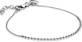 ZINZI zilveren fantasie armband gourmet bol 15,5-19,5cm ZIA1657