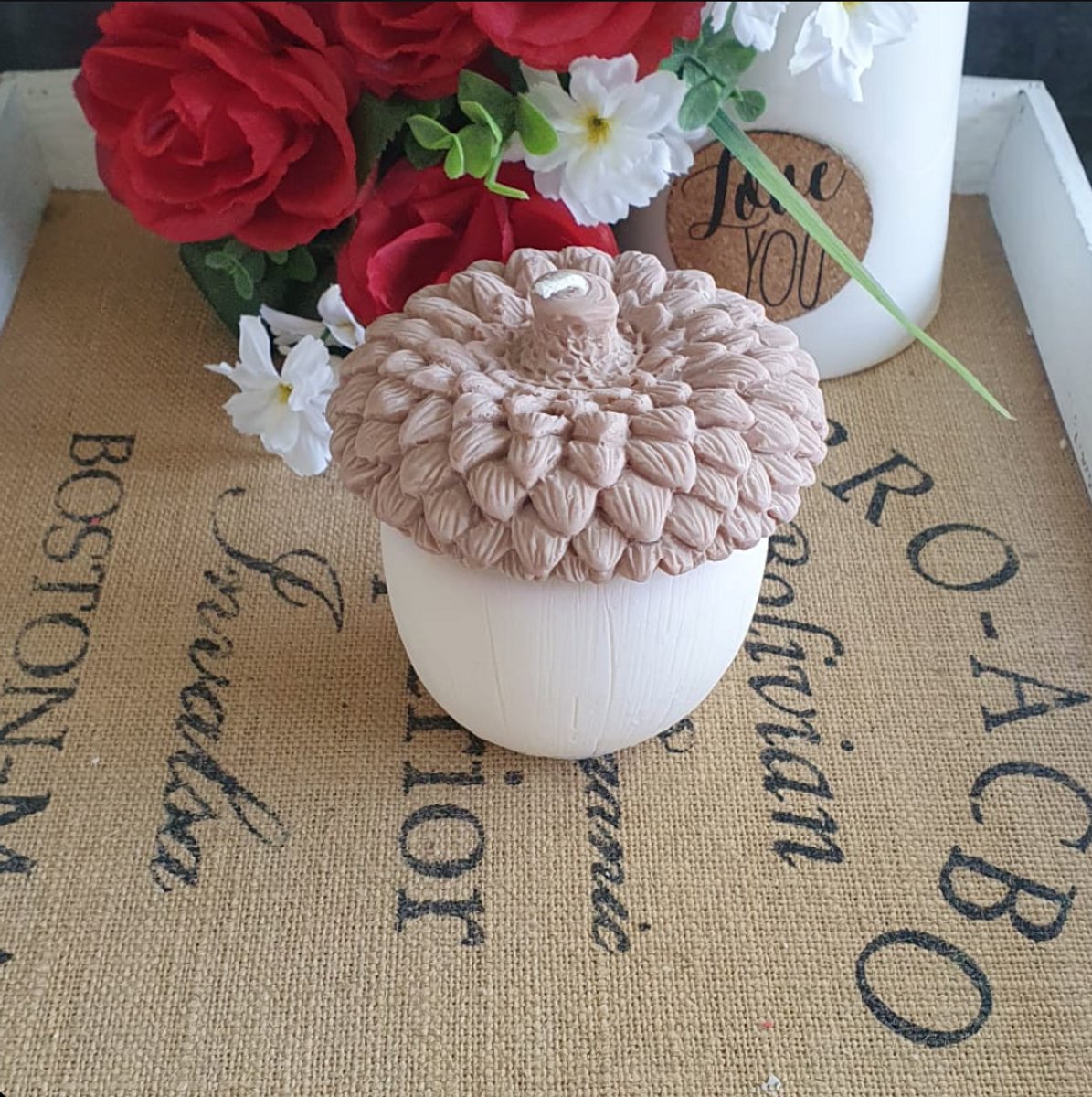 Acorn Candle - Handmade by Venient Design