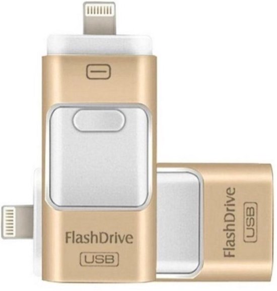KKINNIE USB-stick voor iPhone 256 GB, High Speed USB 3.0 Photo Stick