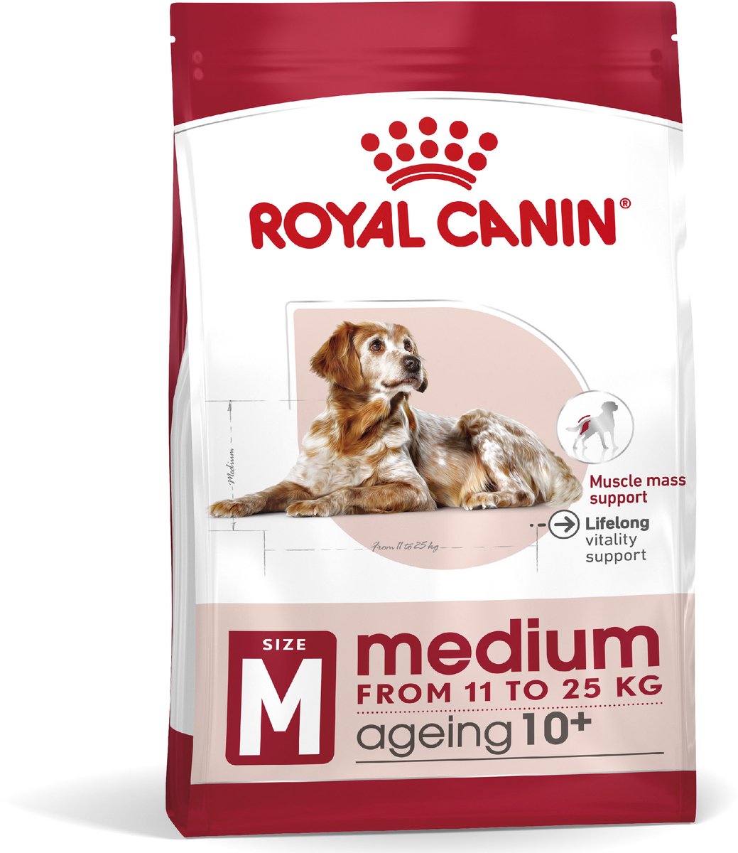Royal Canin Medium Ageing 10+ hondenvoer 15 kg
