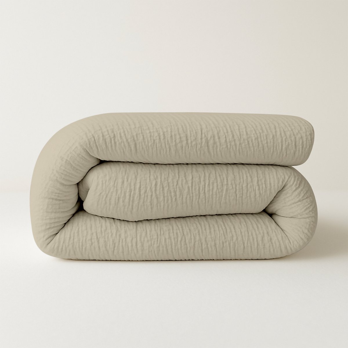 Felman 2-in-1 Mousseline Dekbed - Wasbaar Dekbed - Dekbed Zonder Overtrek - Beige - 140x200cm - Alle seizoenen