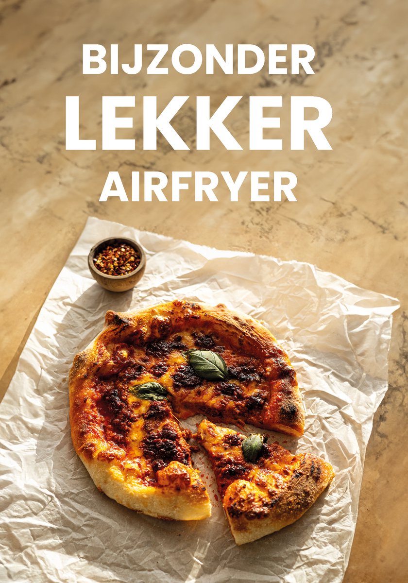 Omslag van Bijzonder Lekker Airfryer – Het Complete Airfryer Kookboek van Bijzonder Lekker - De Lekkerste Airfryer-Recepten Zonder Gedoe