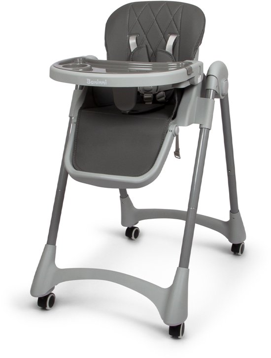 Chaise Haute Baninni - Grow Chair Roma Grijs